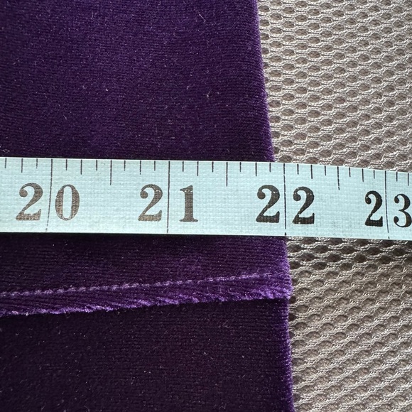 Lauren Ralph Lauren Purple Velvet Tunic Top Size XL - Picture 9 of 11